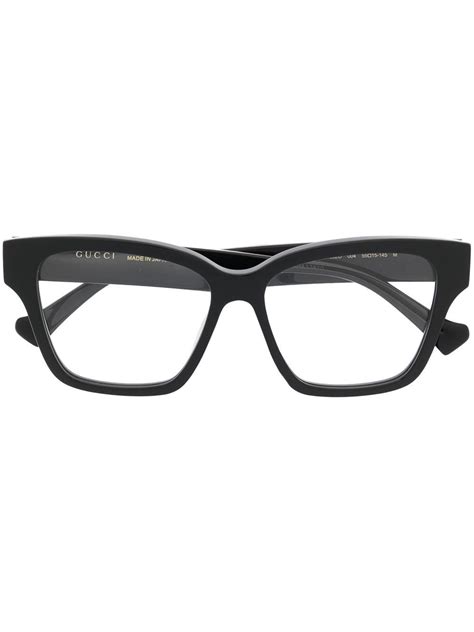 gucci occhiali da vista wayfarer gg 3695 beige 54 mm|Gucci GG3695 2XT Eyeglasses in Black .